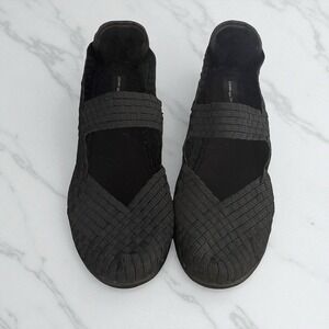 Steven By Steve Madden Caspar Black Mary Jane Comfort Slip On Shoes Women's 10.5